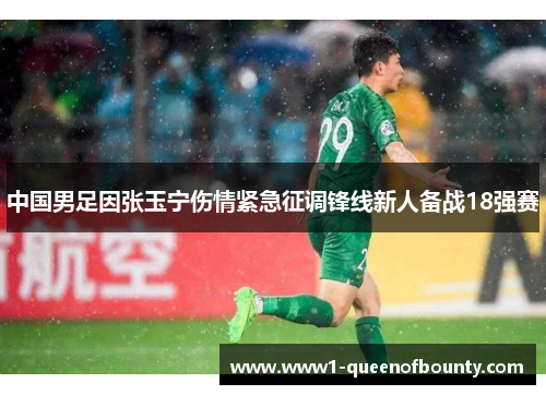 中国男足因张玉宁伤情紧急征调锋线新人备战18强赛
